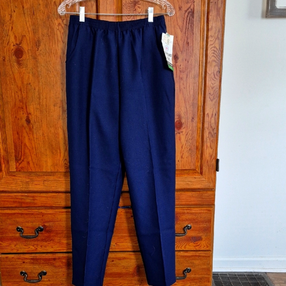 Michel Laurence By La Strada Navy Blue Pants 14